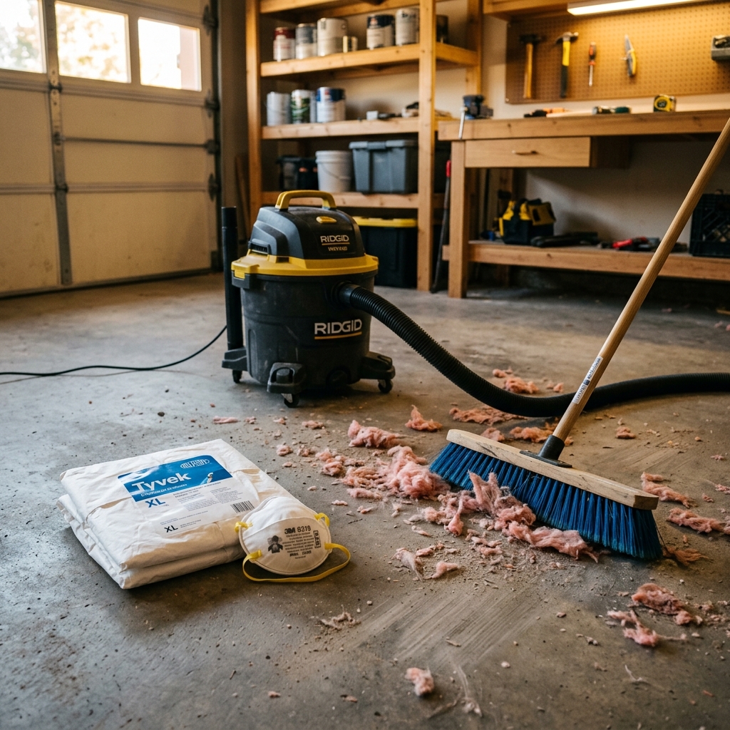 How to Clean Up Insulation